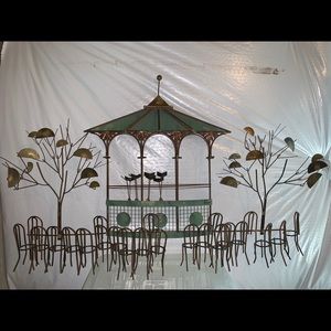 Signed Curtis Jere (C. Jere) Bandstand 3 D Sculpture